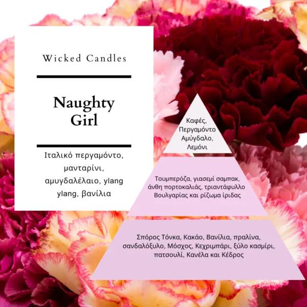 Naughty Girl Scented Soy Candle - Image 2