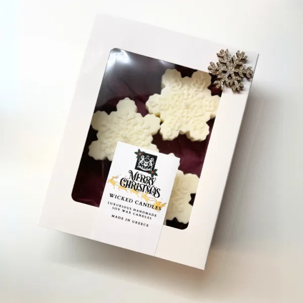 Christmas Gift Box Snowflakes