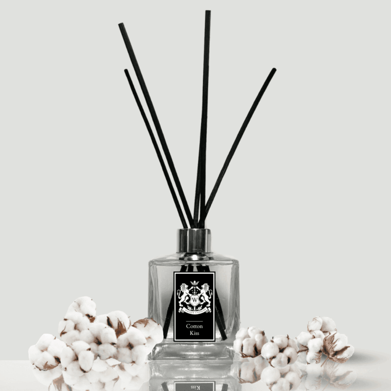 wicked candles Cotton Kiss Reed Diffuser 200ml – Αρωματικό χώρου με sticks