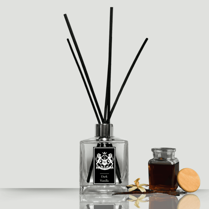 wicked candles Dark Vanilla Reed Diffuser 200ml – Αρωματικό χώρου με νότες βανίλιας & ξύλου