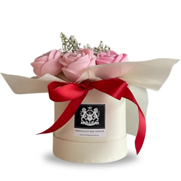 Wicked Candles Premium Flower Box Bouquet