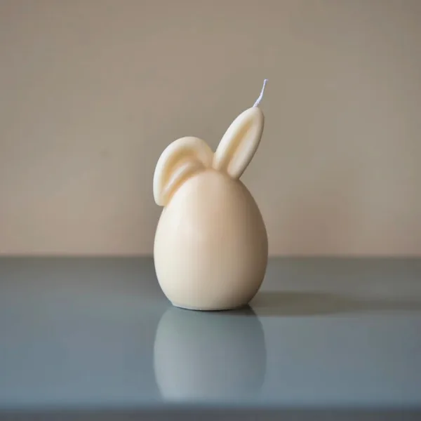 Easter Bunny Scented Soy Candle - Image 3
