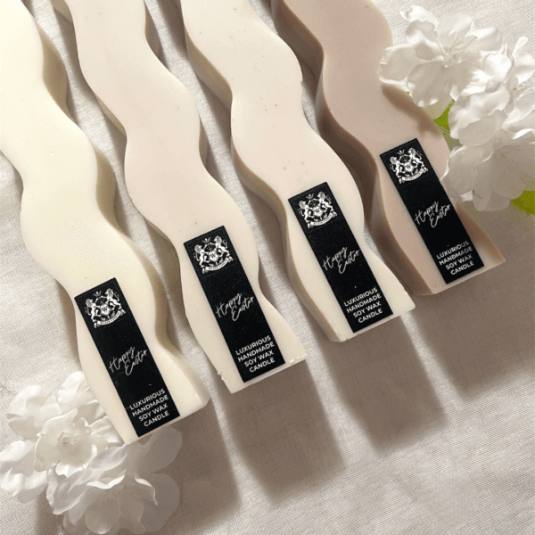 Neutral Wave Λαμπάδα Scented Soy Candle - Image 2