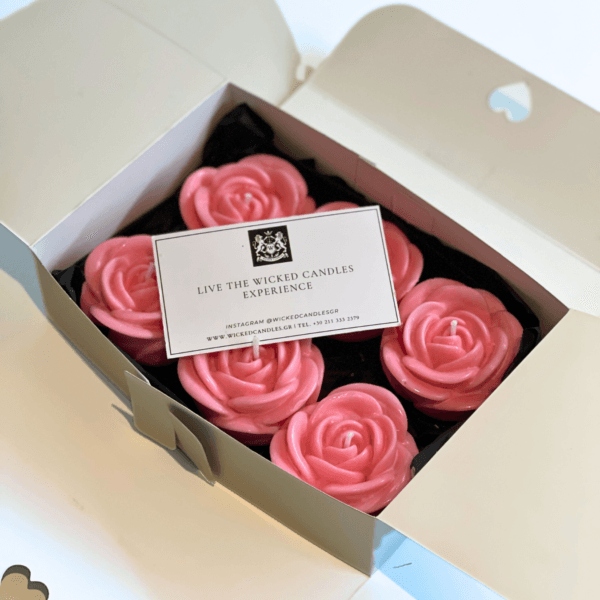 Premium Gift Box 6 Scented Roses - Image 2