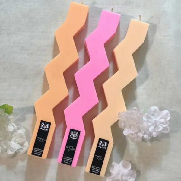 Zig Zag Λαμπάδα Scented Soy Candle