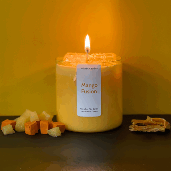 Mango Fusion Soy Wax Scented Candle