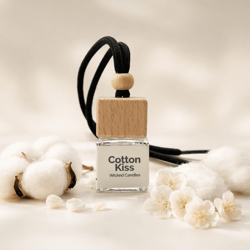 αρωματικό αυτοκινήτου Cotton Kiss Wicked Candles άρωμα καθαριότητας