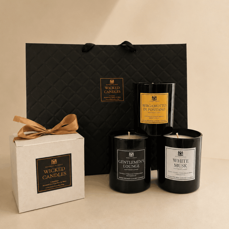 wicked candles premium packaging αρωματικά κεριά και χώρου